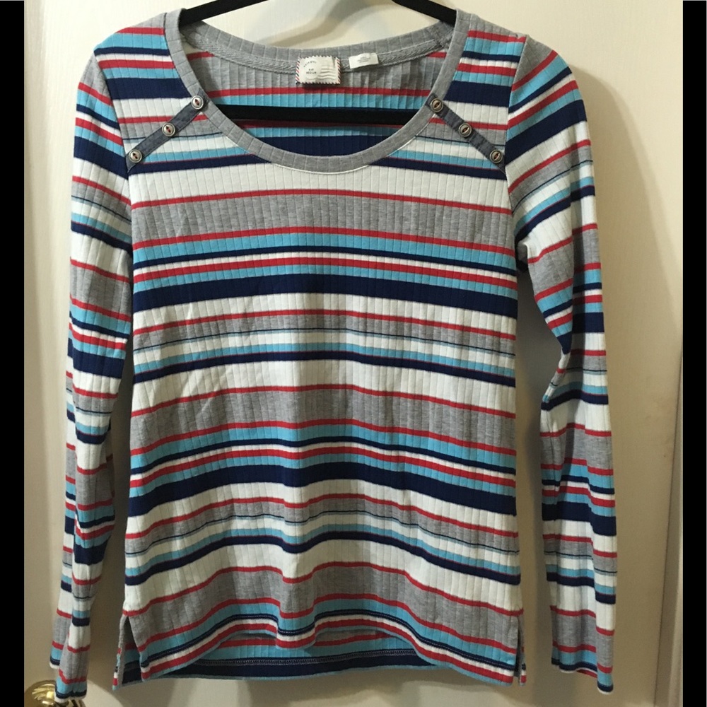 Anthropologie striped long sleeve